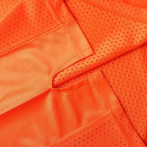 Top Selling 100% Polyester Breathable Mesh Retro American Football Jersey Quick Dry Short Sleeve for Adult Men - Product Image 4