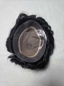 ทูเป้ผมแท้แบบอินเดีย Remy  ลอนคลาย  ฐาน PU  แบบ V-Loop Lace  ความหนาแน่น 130%  ปมมองไม่เห็น  ดีไซน์ตรงกลาง - Product Image 5