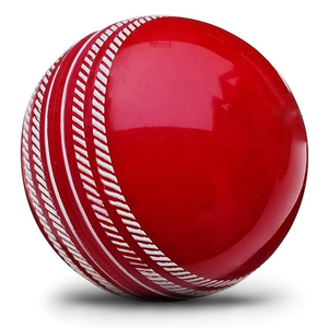 Wholesale Professional 3 Piece Leather Cricket <b>Ball</b> Waterproof Hand Sewn Red White Pink Durable Lightweight Long Lasting Shine - Product Image 4