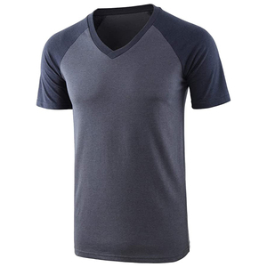 Camisetas de Cuello en V Lisas para Hombre, 100% Algodón, Hechas a Medida, de Alta Calidad y Comodidad - Product Image 3