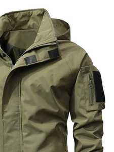 Veste coupe-vent pour homme de qualité supérieure, nouveau design, respirante, facile à porter, couleurs contrastées, veste coupe-vent très vendue pour homme - Product Image 3
