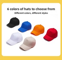 Gorra de Béisbol Personalizada con Logotipo Bordado, Protección Solar, Estilo Deportivo de 6 Paneles