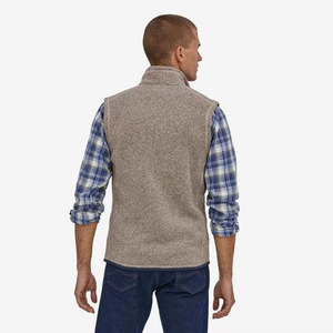 Chaleco Polar para Hombre con Cremallera, Color Sólido, Ligero y Cálido para Exteriores, Chaqueta sin Mangas para Trabajo, Viajes, Casual, Venta al Por Mayor - Product Image 6