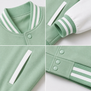 Varsity <b>jacket</b> made with durable materials and comfortable fit delivering timeless style for active casual and fashion forward - Product Image 6