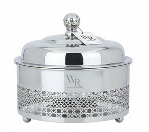 High Quality Stainless Steel Decorative Casserole Food Warmer Serving Hotpot Dish Buffet Server Modern Style Home Wedding Usage - Product Image 6
