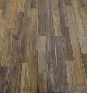 Suelo de Madera Maciza de Nogal Asiático Laotiano de Alta Calidad de 15 mm, Ecológico para Uso Doméstico, Instalación con Sistema de Lengüeta y Ranura, Clasificación de Superficie ABC - Product Image 5