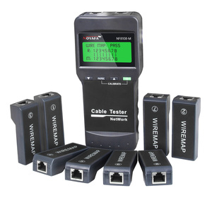 Testeur de câble réseau NOYAFA NF-8108M, mesureur de longueur de câble, localisateur de défauts de fil, testeur de cartographie de câbles RJ45 LAN avec 8 télécommandes - Product Image 1