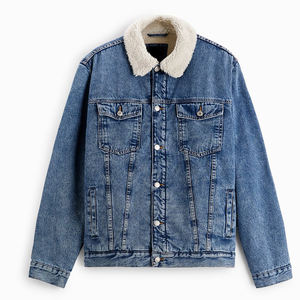 Veste en jean vintage pour homme avec doublure polaire thermique douce, veste en denim de qualité supérieure, vêtement d'extérieur décontracté pour l'hiver - Product Image 5