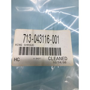 LAM 713-043116-001 Anillo, Shroud Alliance, 145354 - Equipo y piezas de semiconductores de confianza de Trusted Global Legacy - Product Image 1