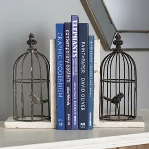 Handmade Metal Book Stand Elegant Reading Holder for Home Library ShelfModern Handmade <b>Stone</b> Eco-Friendly Wall Mount Bookends - Product Image 3