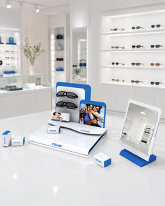 Diseño Moderno para Ópticas: Exhibidores de Plástico Lavables para Gafas de Sol, Elegantes y Organizados para Minoristas - Product Image 4