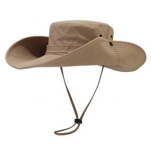Chapeau de pêcheur professionnel pour le camping en plein air, protection solaire pour la plage, chapeau à large bord élégant, respirant, chapeau de pêcheur pour le camping - Product Image 1
