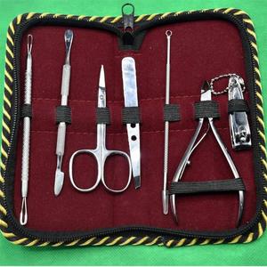 High Grade Quality Rohail Industries Newest Professional Steel Personal Portable <b>Nail</b> Care Manicure <b>Kit</b> for Salon Use - Product Image 5