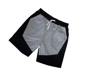 Conjunto de dos piezas de moda para hombre: camiseta de algodón con bloques de color y pantalones cortos de elastano, personalizable con LOGO. Ver reseñas. - Product Image 5
