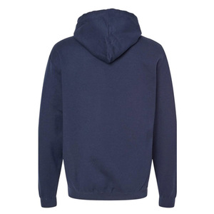 เสื้อฮู้ดดี้ผู้ชายผ้าฝ้าย 100% แขนยาว มีกระเป๋า ผ้าฟลีซ ระบายอากาศได้ดี สีพื้น สำหรับฤดูหนาว รับสกรีนโลโก้ บริการ OEM - Product Image 3