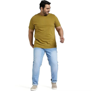 เสื้อยืดคอกลมผ้าถักสำหรับผู้ชายระบายอากาศได้ดี - Product Image 6