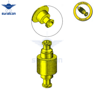 Dispositivo de Sujeción de 34.7 mm de Longitud con Acabado Dorado Sure Lock, Dispositivo Quirúrgico de Sujeción con 6 mm de Diámetro Exterior y 4 mm de Diámetro Interior - Product Image 5