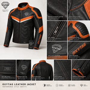 Custom Windproof Printed Motorcycle <b>Racing</b> <b>Jacket</b> for Men High Quality PU Material Full Sleeve Customizable Wholesale Rate - Product Image 5
