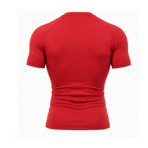 T-shirt de compression pour homme, léger, extensible, pour la remise en forme, l'entraînement en salle de sport, vêtements de sport personnalisés, fournisseur en gros, conception OEM - Product Image 3