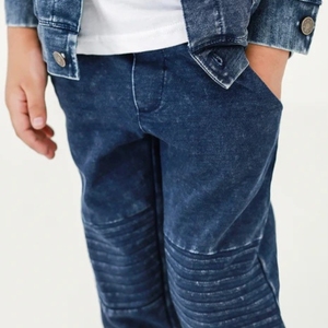 Custom Manufacturer Heavyweight Denim <b>Pants</b> Hommes Pantalon Baggy Wide Leg Ripped Selvege Jeans for Men - Product Image 4