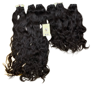Cheveux vietnamiens doublement étirés Meilleure vente Paquet de haute qualité Extensions de trame Trame de génie Paquet de cheveux bruts Cheveux humains Vietnam - Product Image 1