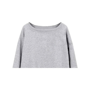 เสื้อสเวตเชิ้ตผ้าแคนวาสปักลาย 3 มิติ สำหรับผู้หญิง สไตล์ลำลอง เป็นมิตรกับสิ่งแวดล้อม ระบายอากาศได้ดี กันลม น้ำหนัก 220 กรัม ผลิตจากผ้าฝ้าย/ใยไผ่ คอกลม แขนยาว - Product Image 2