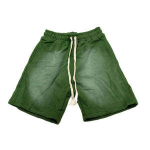 Bulk Order Heavyweight Fleece <b>Shorts</b> for Hip Hop Clothing Premium Cotton Fabric for Global Wholesale Buyers - Product Image 1