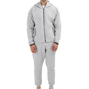 Survêtement unisexe coupe ajustée nouveau design vêtements de sport d'hiver pour adultes en coton biologique solide - Product Image 1