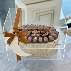 Présentoir à gâteaux fait main avec incrustation de nacre, plateau de présentation de chocolats pour mariage, Ramadan, Aïd, vente en gros directe usine - Product Image 3
