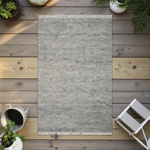 Tapis Kilim en Laine Fait Main Moderne Abstrait Tissage Plat Écologique et Adapté aux Animaux Tapis Naturel Tissé à la Main pour Salon - Product Image 2