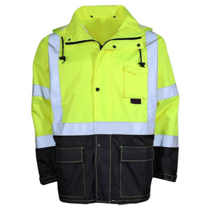 Ropa de trabajo de alta visibilidad, suministro de fábrica, personalizada, fabricada directamente, chaquetas de seguridad de alta demanda. - Product Image 1