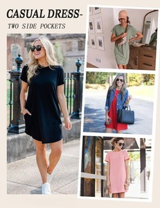 Ladies Chic Nightwear Stylish Sleep <b>Dress</b> Ultra Soft Night Gown Comfortable Breathable Nightdress Female Fashion <b>Lounge</b> Wear - Product Image 6