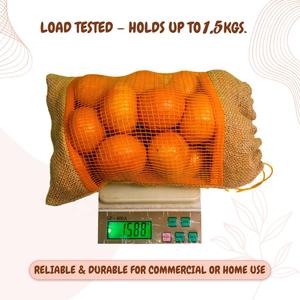 Sac en jute biodégradable élégant avec cordon de serrage 31*21 cm, réutilisable, 1,5 KG, sac de courses écologique pour fruits et légumes frais au quotidien - Product Image 6