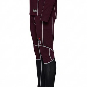 Ensemble de survêtement de luxe haute performance, coupe ajustée, respirant, 100 % polyester, pour l'été, idéal pour la gym et le yoga, pour professionnels - Product Image 4