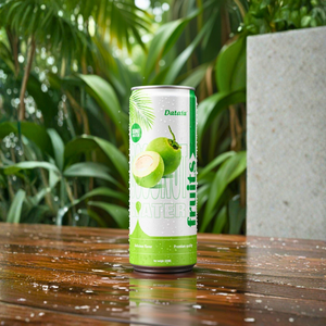 Bebida de agua de coco fresca en lata de 330 ml, OEM/ODM, 24 meses de duración, marca privada, jugo de frutas y verduras, Vietnam - Product Image 2