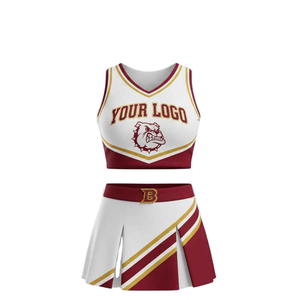 Costume d'entraînement respirant en polyester 100 %, modèle surdimensionné, dernier design, le plus vendu chez Solid Traders, uniforme de cheerleading par sublimation - Product Image 3