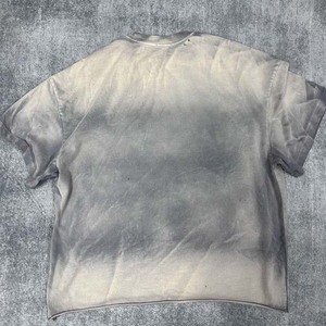 เสื้อยืดผู้ชายแขนสั้นพิมพ์ลายปราสาทมังกรแบบกอธิค ทรงโอเวอร์ไซส์ ผ้าย้อมสีแบบไท-ได คอโอ ผ้าเจอร์ซีย์คอตตอน - Product Image 2