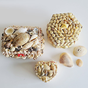 Nautical decor sea shell jewelry box cheap price wholesale seashell <b>trinket</b> <b>boxes</b> with many design - Product Image 4