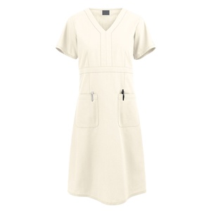 ชุดสครับผู้หญิง เนื้อผ้านุ่ม สวมใส่สบาย เสื้อคอวี กางเกงจ็อกเกอร์ ชุดยูนิฟอร์ม แพทย์ นักศึกษา ขายส่งจำนวนมาก ชุดสครับ 2026 - Product Image 3