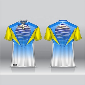เสื้อกีฬาทีมออกแบบได้ตามที่ต้องการเสื้อยืด100% เสื้อกีฬาเสื้อโปโลพิมพ์ลายโพลีเอสเตอร์พิมพ์ซับลิเมชัน - Product Image 1