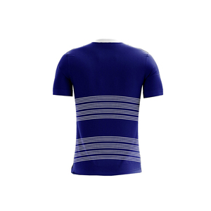 Camiseta de fútbol para hombre de marca privada, tejido transpirable, ajuste elástico, ideal para fútbol, práctica de fútbol, ligera. - Product Image 4
