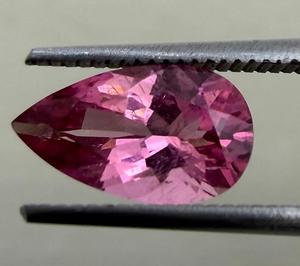 Natural Tourmaline Loose <b>Stone</b> Genuine Pink Pear Brilliant Cut Jewelry Making Ring Pendant Collector Gift rare Gems 1.28 Cts - Product Image 3