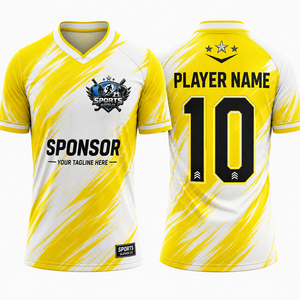 Camiseta de Fútbol de Alta Calidad, Tejido de Poliéster de Titanio Avanzado, Transpirable, Absorbente de Humedad, Ligera y Cómoda para Deportes - Product Image 1