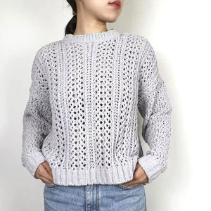 OEM High-quality Winter Warm Knitted Women's <b>Cardigan</b> Solid Color Custom Fashion 240GSM Polyester Candy Color - Product Image 4