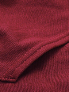 Sweat-shirt à capuche court pour femme, à manches longues, avec cordon de serrage, doux et décontracté, coupe ample, tendance pour le printemps et le style urbain - Product Image 6