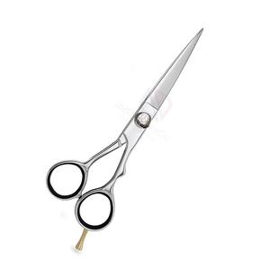 Tijeras de Peluquería con Acabado Espejo, Acero Alemán, Hoja Afilada, Tijeras de Corte de Pelo Profesionales, Tornillo de Ajuste Elegante, Reposa Dedos Ajustable - Product Image 6