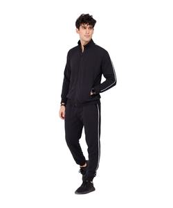 2025 nouveaux survêtements tendance pour hommes vêtements Logo personnalisé empilé pantalon survêtement ensembles jogging costumes avec conception personnalisée - Product Image 1
