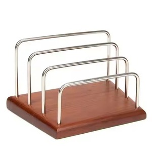 <b>High</b> End Tabletop Metal Napkin Stand For Dining <b>Table</b> And <b>Kitchen</b> Modern Tissue Stand For Home Office And Restaurant - Product Image 6