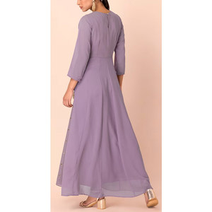 Robe de soirée élégante pour femme, à manches longues, coupe ajustée, pour célébrations et événements festifs - Product Image 2