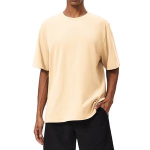 Vente en gros de t-shirt en coton respirant de qualité supérieure avec logos personnalisés t-shirt à manches courtes pour la course à pied vêtements décontractés en plein air - Product Image 6